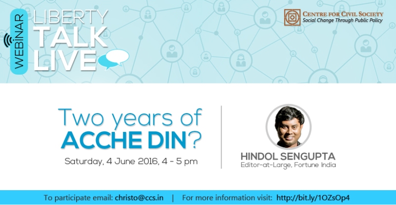 Webinar on 2 Years Of Achche Din?